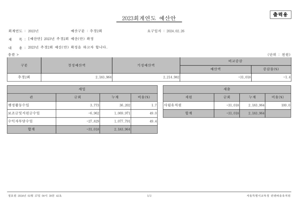 추경 회계연도 예산안.jpg